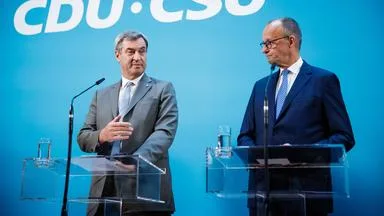 Söder stützt Merz und wirbt für Aigner als Bundespräsidentin