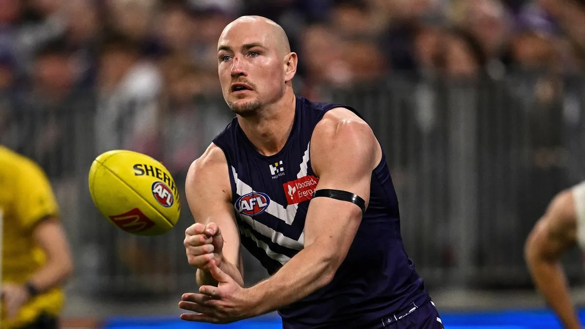 Fremantle Docker Brennan Cox is facing an uphill battle to be picked for preliminary final even if he’s fit