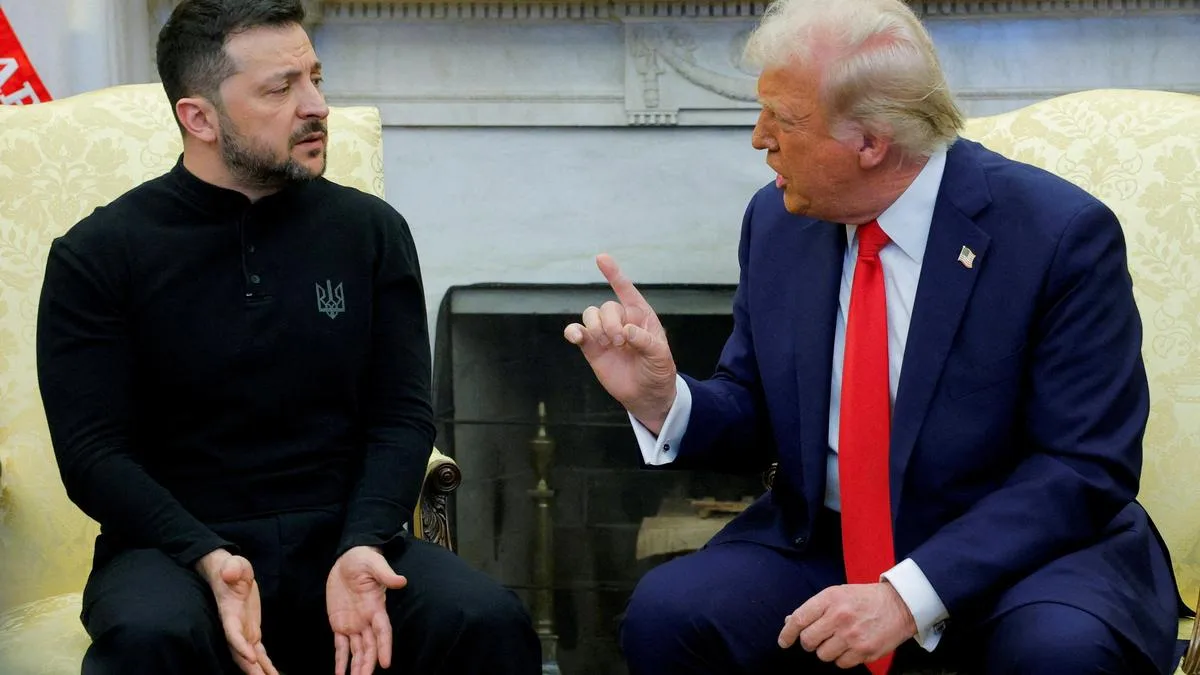 Zelenskyy speaks to U.S. envoys as Trump lashes out