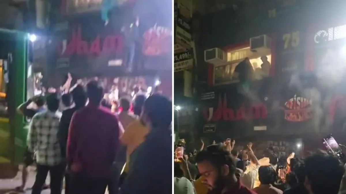 Baby Thrown From 1st Floor, Many Jump To Escape Delhi Restaurant Fire
