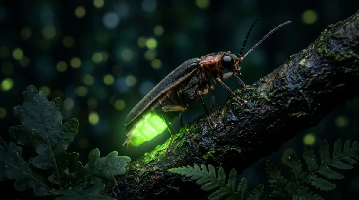 O predador com asas que imita flashes de acasalamento para atrair machos de outras espécies até uma emboscada mortal