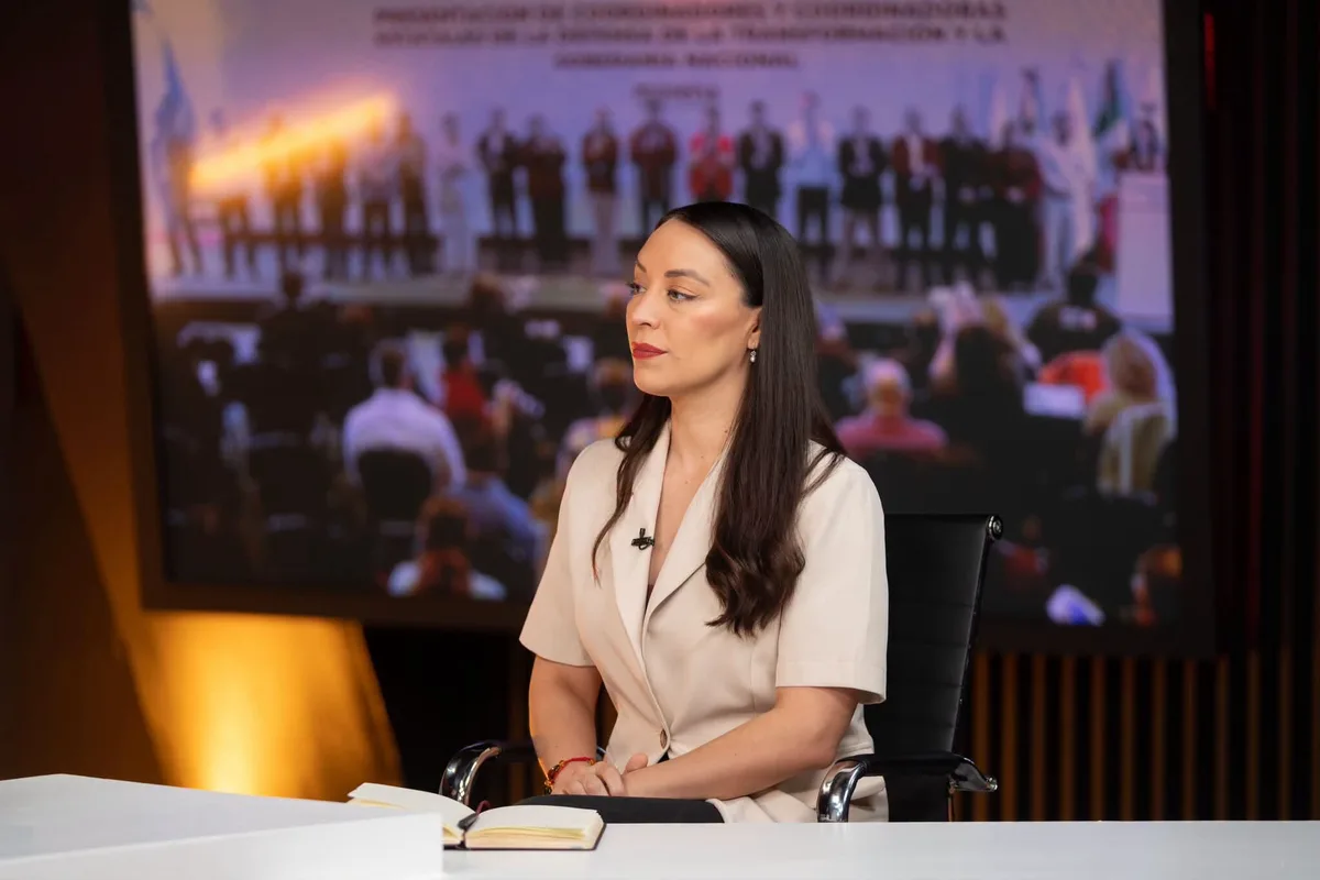 ‘¿Y los nexos con el Cártel de Sinaloa?’: Julieta Ramírez evita responder por señalamientos contra su equipo