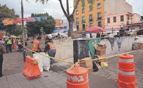 Inicia rescate de plaza La Aguilita en el Centro