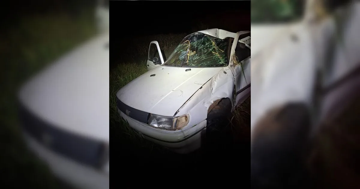 Motorista morre após capotamento na PR-450 entre Centenário do Sul e Porecatu