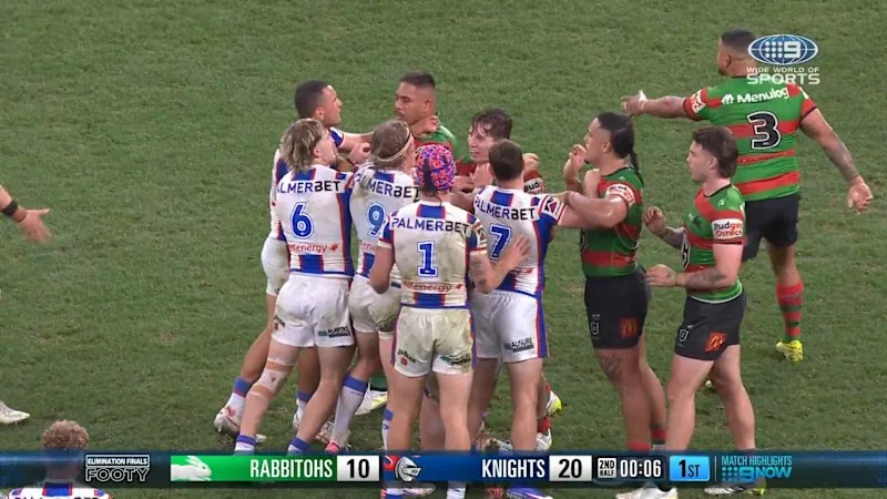 Tempers flare on full-time siren