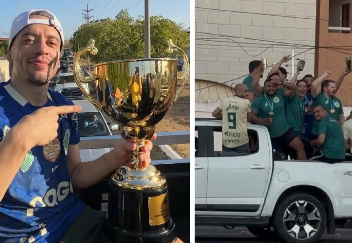 Taça Brasil: Atlético-PI volta a Teresina, e elenco é recebido com desfile em carro aberto