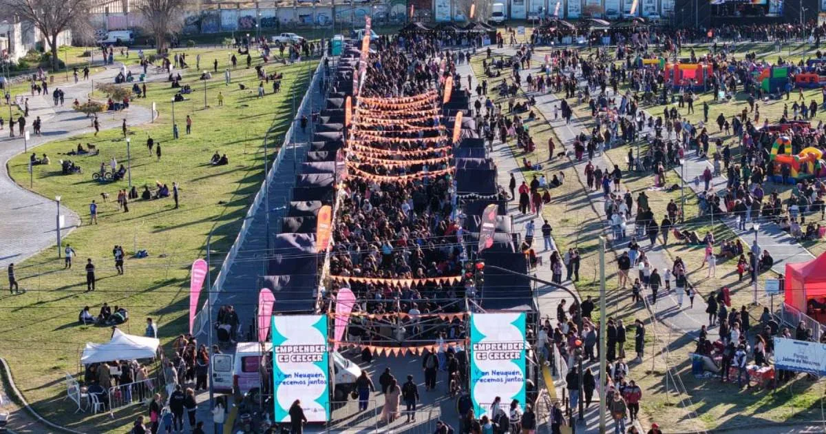 La feria más grande de Neuquén celebró el Día del Niño con más de 30.000 personas: cómo sigue este lunes