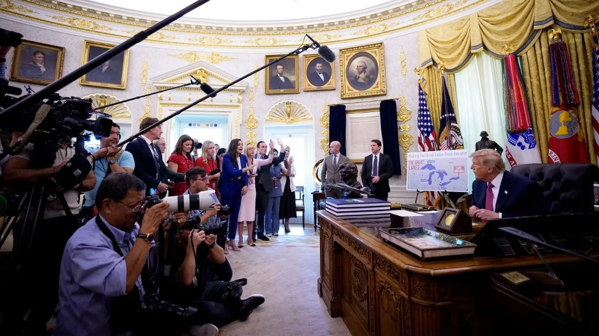 Donald Trump annonce interdire l'accès à la Maison Blanche à trois médias dont la chaîne américaine CNN