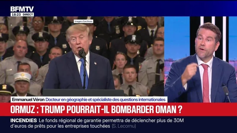 Marschall Truchot : Ormuz, Trump menace de bombarder Oman - 17/08