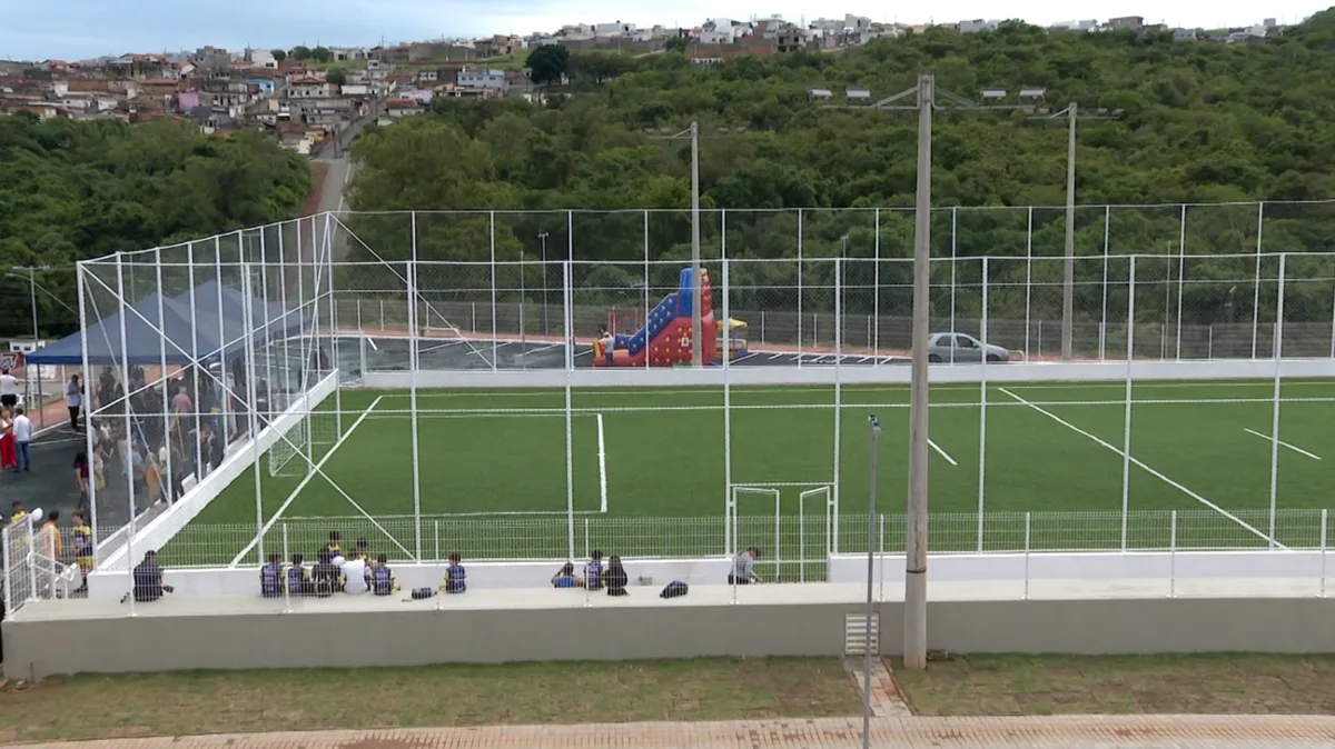 Área do antigo Melãozinho, que teve obra paralisada e foi demolido, vira complexo esportivo em Varginha, MG