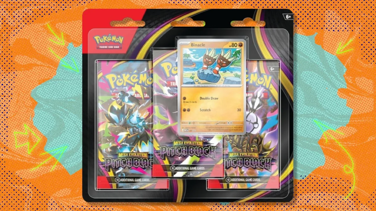 The Pokémon TCGs Pitch Black 3 Booster Pack Blister is now under $25 at Amazon — save $5