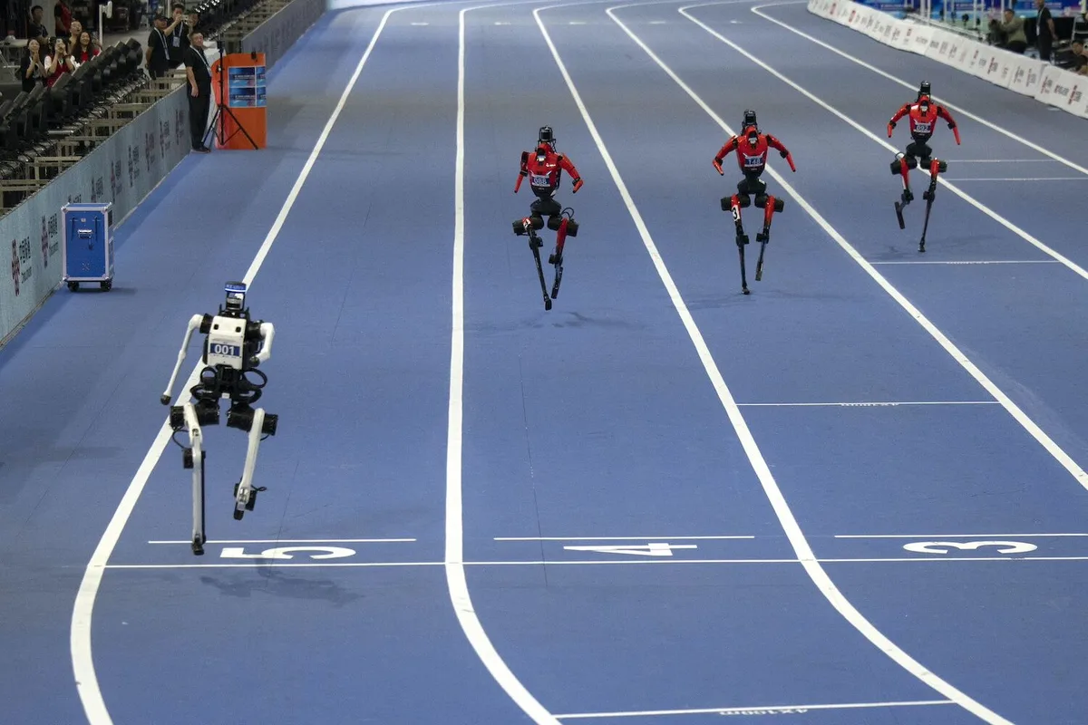 Robô mais rápido do que Usain Bolt: 100 metros em 9,39 segundos