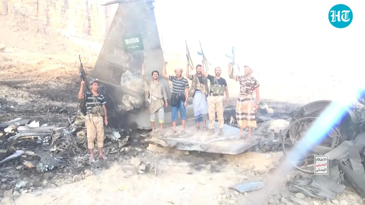 Iran-backed Houthis claim they shot down Saudi's F-15 jet with 'locally manufactured missile'; release video