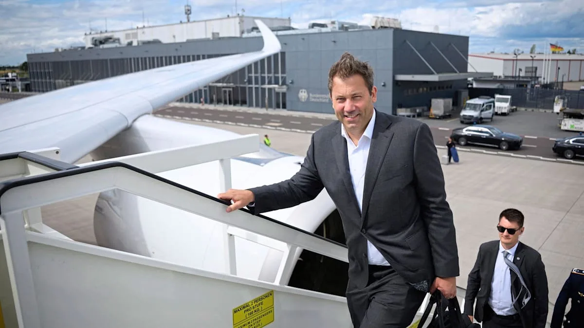 Flugzeugpanne bei Regierungsflieger – Klingbeil in den USA gestrandet
