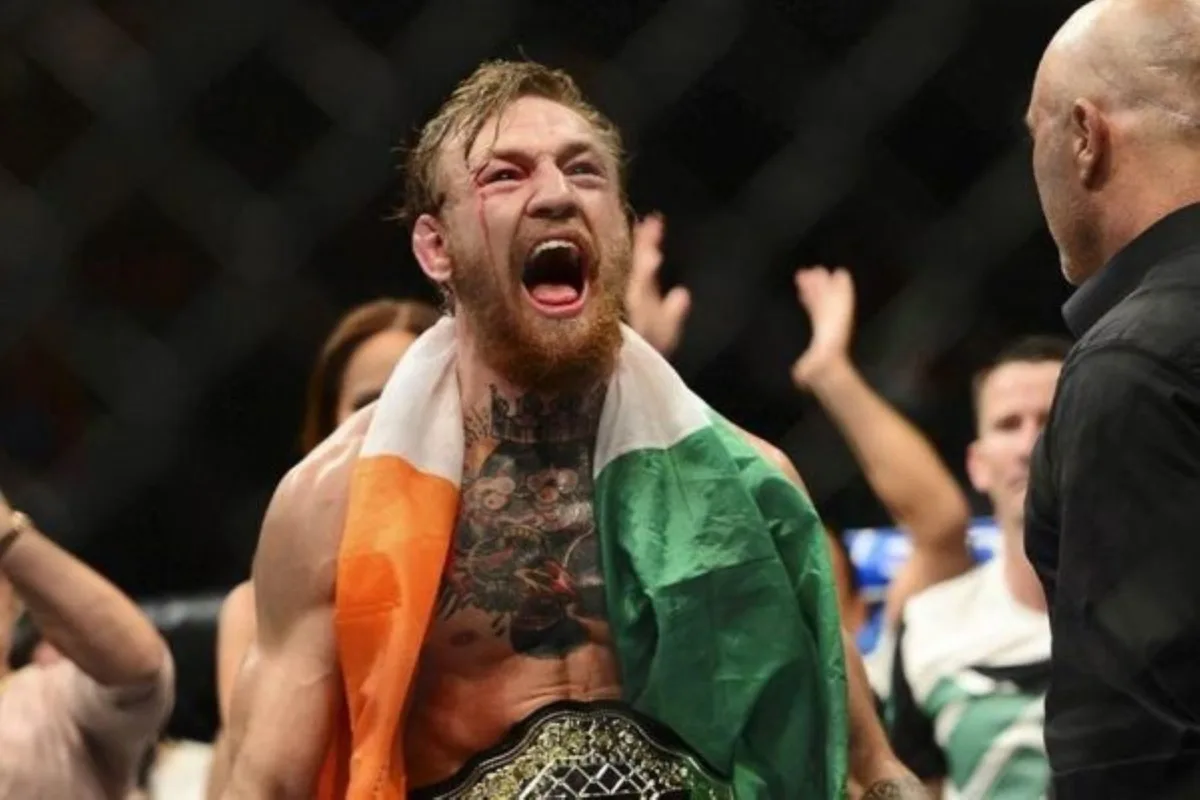 Conor McGregor anuncia fim de período sóbrio em apoio a Brad Pitt