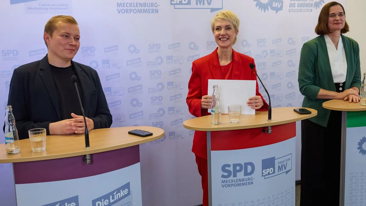 Regierung: Schwesig zu Bas-Nachfolge: Koalitionsgespräche haben Vorrang