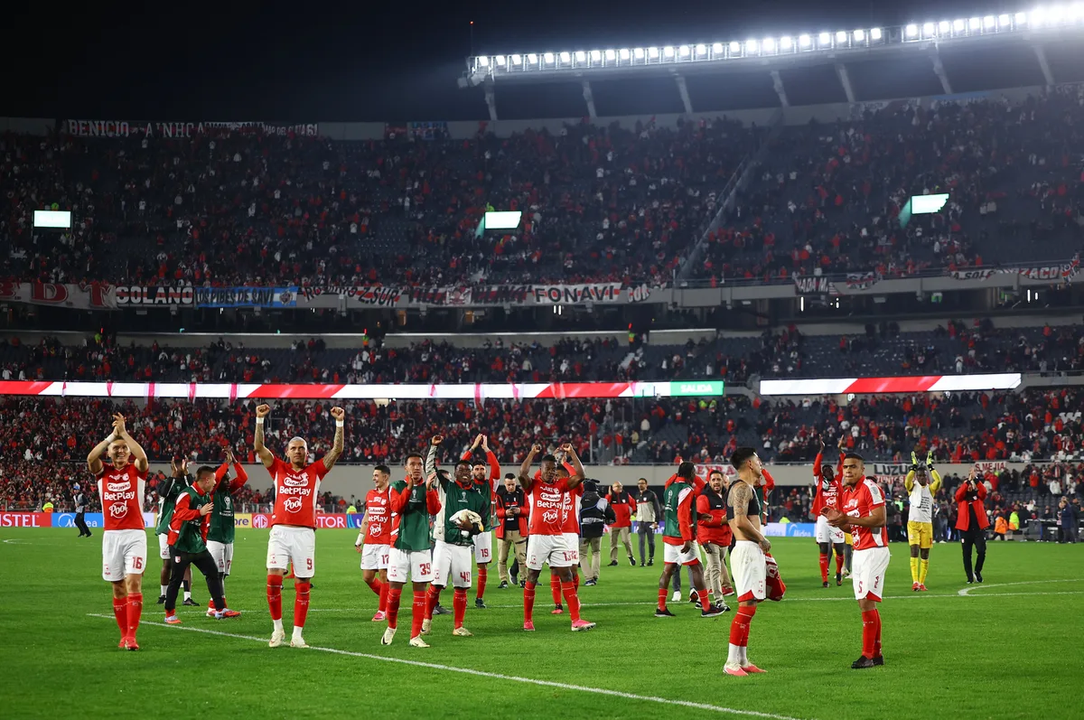La millonada que ganó Independiente Santa Fe por eliminar a River Plate en el Monumental y clasificar a cuartos de la Copa Sudamericana