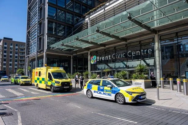 Person dies after broad daylight 'stabbing' at council HQ in Wembley