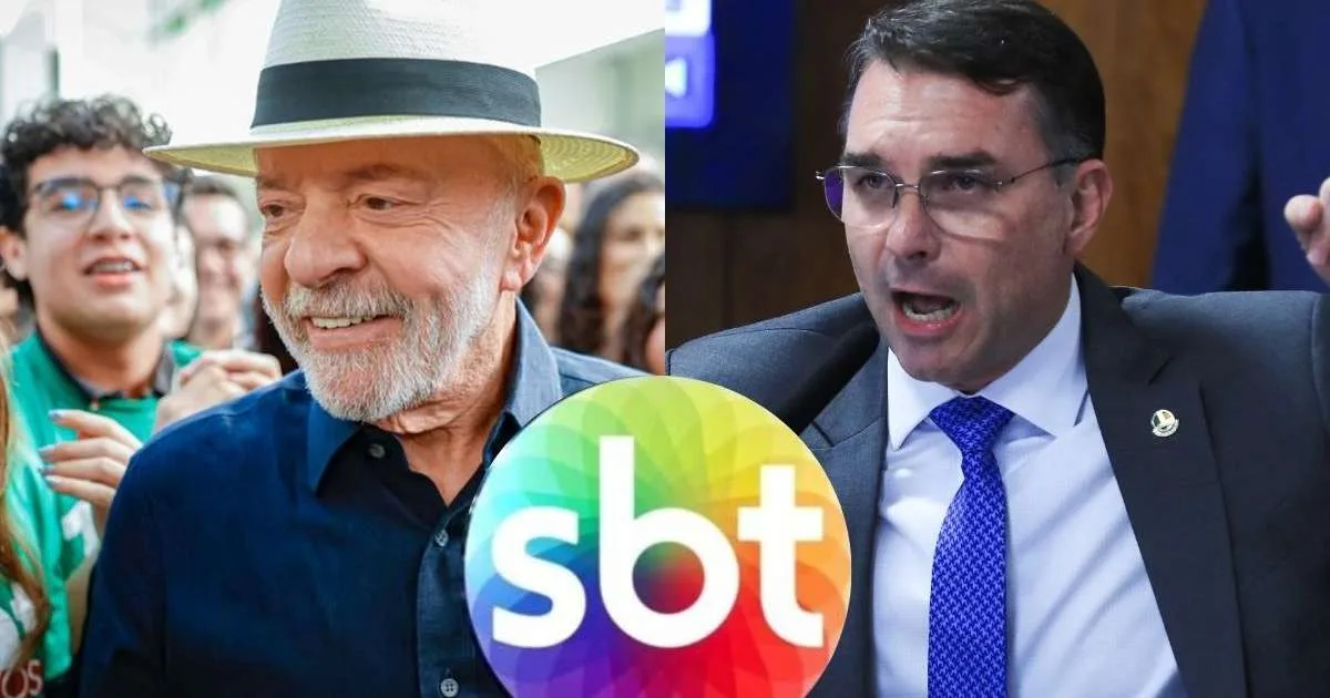 SBT cumpre promessa e cancela debate após silêncio de Lula e Flávio Bolsonaro