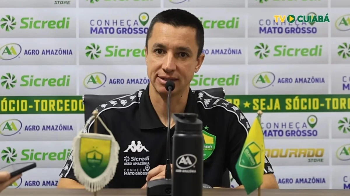 Eduardo Barros destaca evolução do Cuiabá, mas alerta: “Não conquistamos nada”
