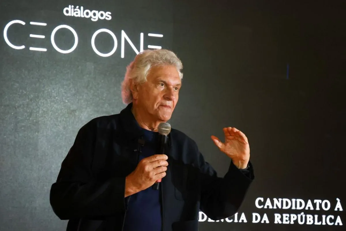 Caiado faz tour por empresários mas arrecada só R$ 1,3 mil em vaquinha