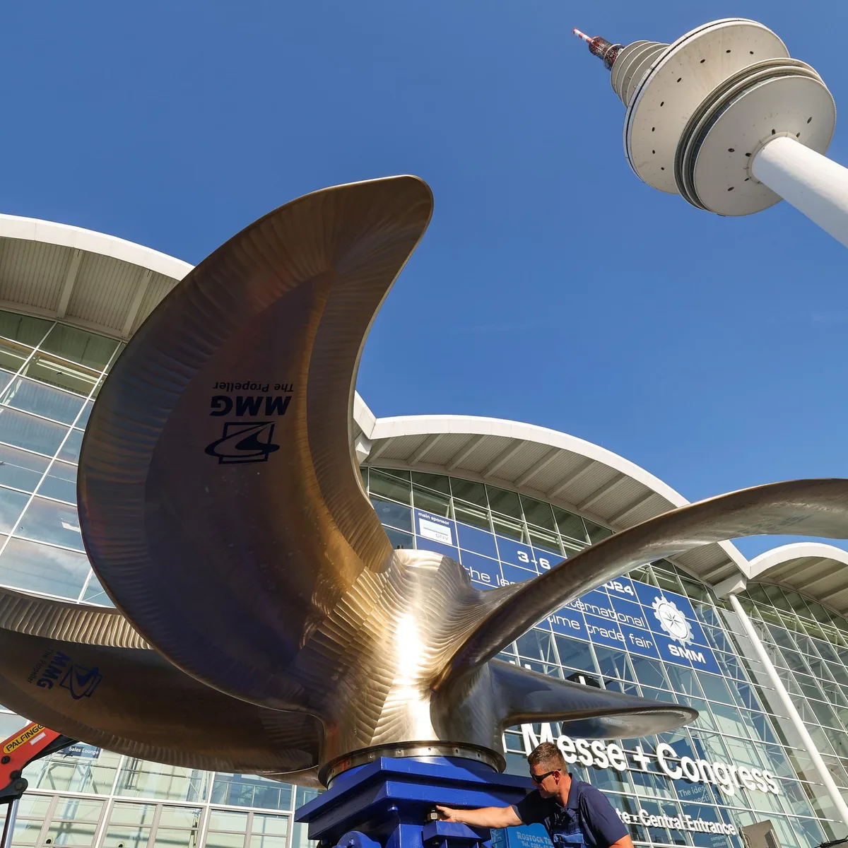 Hamburg - Weltweit wichtigste maritime Messe gestartet