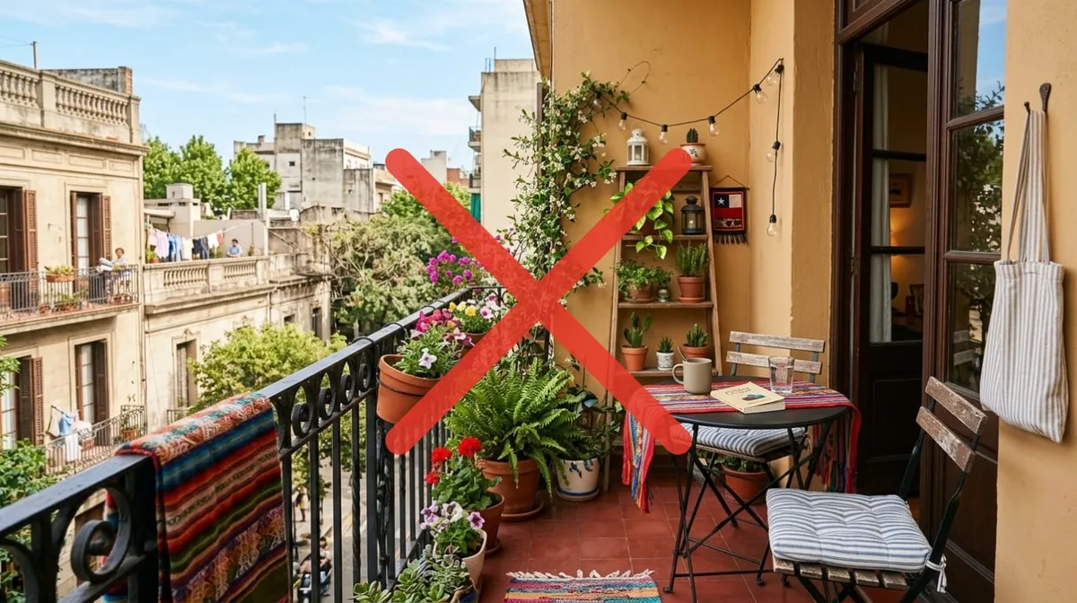Adiós al balcón chico aburrido: 5 ideas para decorarlo y aprovechar cada centímetro