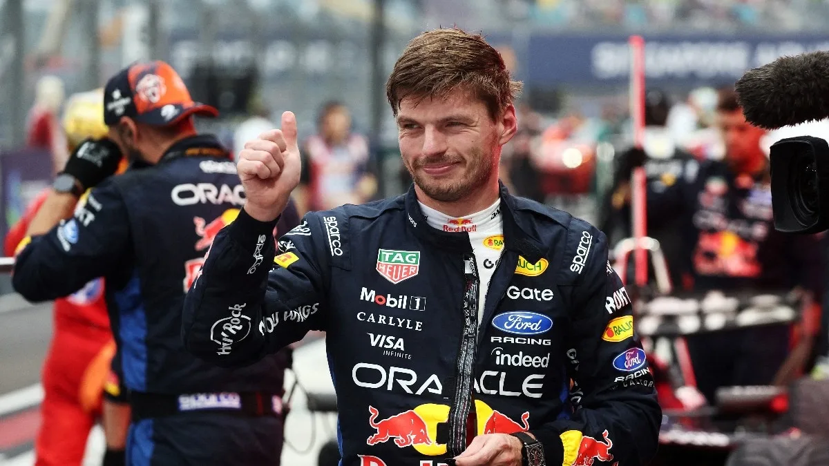 Verstappen seals sprint win, takes pole in Singapore as Antonelli extends title lead