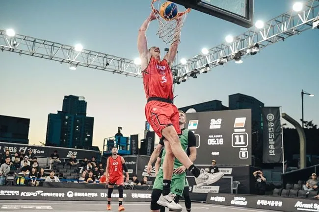 ‘3x3농구의 코비’ 세계 1위는 레벨이 달랐다! 스토야치치의 폭발적인 득점력 [홍천챌린저]