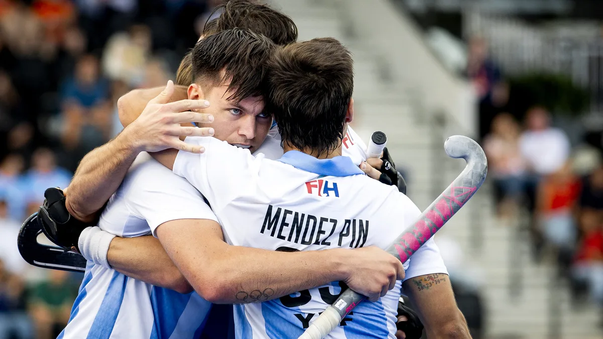 Los Leones aplastaron 7-1 a Nueva Zelanda y se clasificaron a la siguiente fase del Mundial de hockey