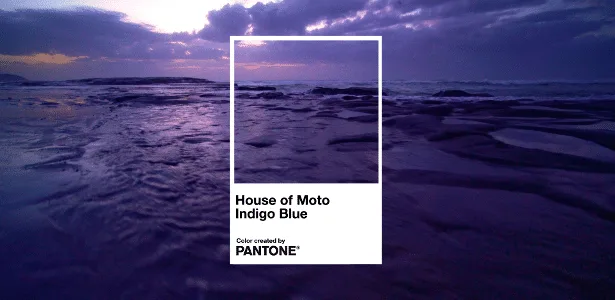 'House of Moto Indigo': em parceria com Pantone, Motorola mostra nova cor