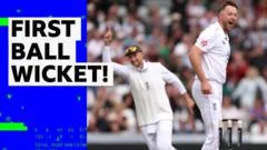 'What a start!' - Robinson's immediate impact for England