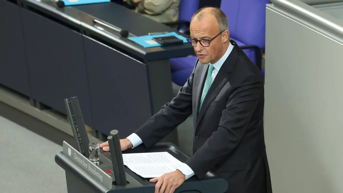 Regierungserklärung: Plötzlich versöhnliche Worte von Friedrich Merz an Bärbel Bas