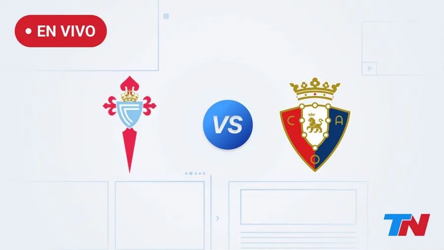 Celta vs Osasuna en vivo por la fecha 1 de La Liga de España: hora, dónde ver y formaciones