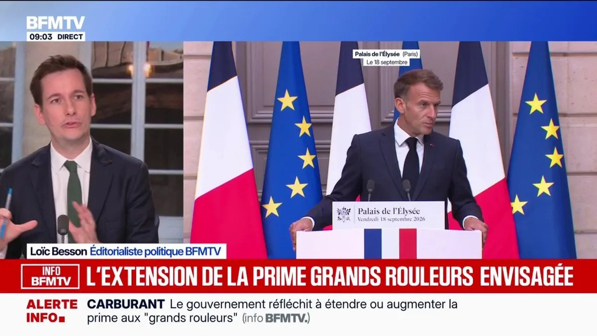INFO BFMTV. Prix des carburants: le gouvernement réfléchit à étendre ou augmenter la prime "grands rouleurs"