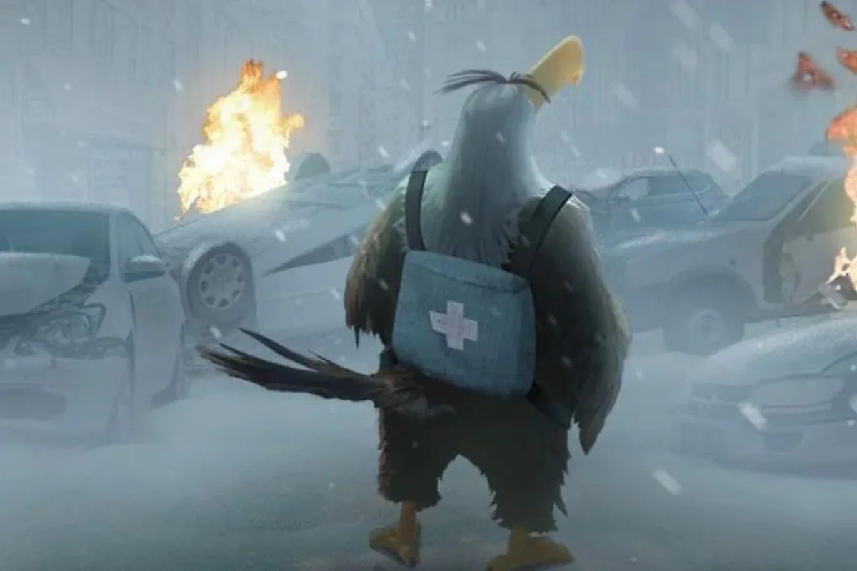 Появился постер «Angry Birds в кино 3» в духе «Обителя зла» по Resident Evil