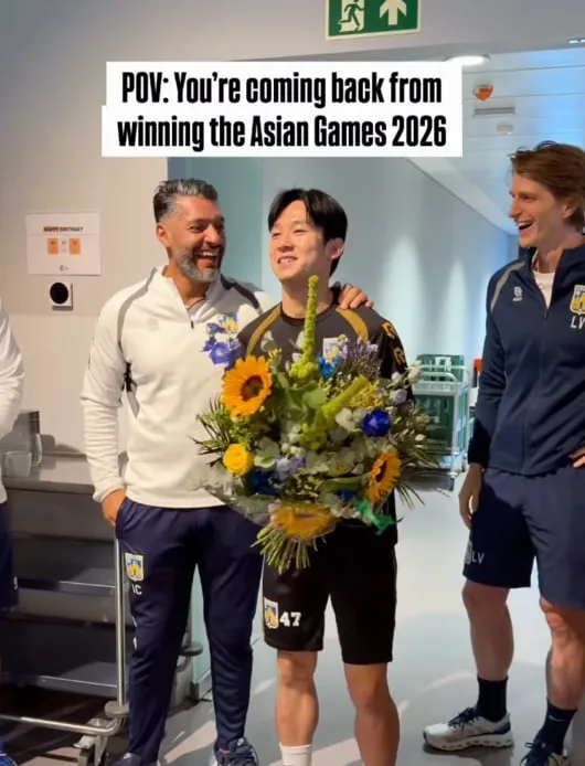 "다시는 대표팀 오지 마라" 양민혁, 벨기에 금의환향 '활짝'→비판 댓글 폭주...금메달 축하 영상에 "후배들 사다리 걷어찼다" 쓴소리