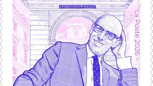 La Poste met en vente un timbre à l'effigie du philosophe Michel Foucault né à Poitiers