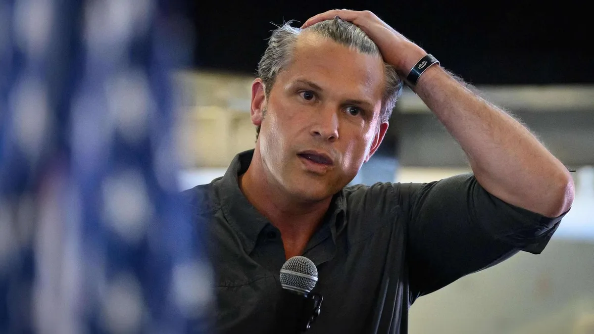 US-Verteidigungsminister: Im Pentagon wird Pete Hegseth längst als „dumm“ verspottet