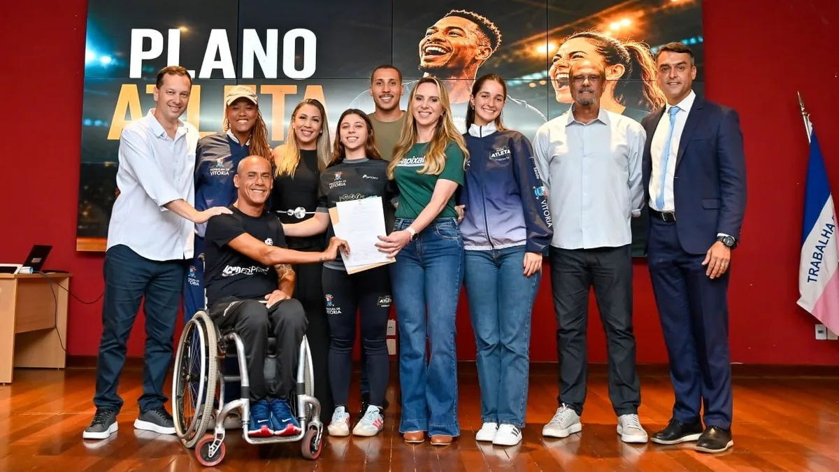 Vitória lança Plano Atleta 2026 com investimento de R$ 1 milhão; veja valores e como participar