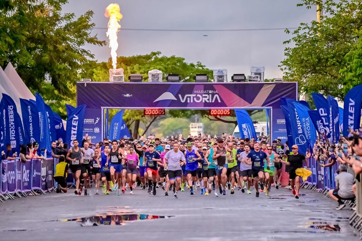 Com recorde de inscritos, Maratona de Vitória acontece no fim de agosto