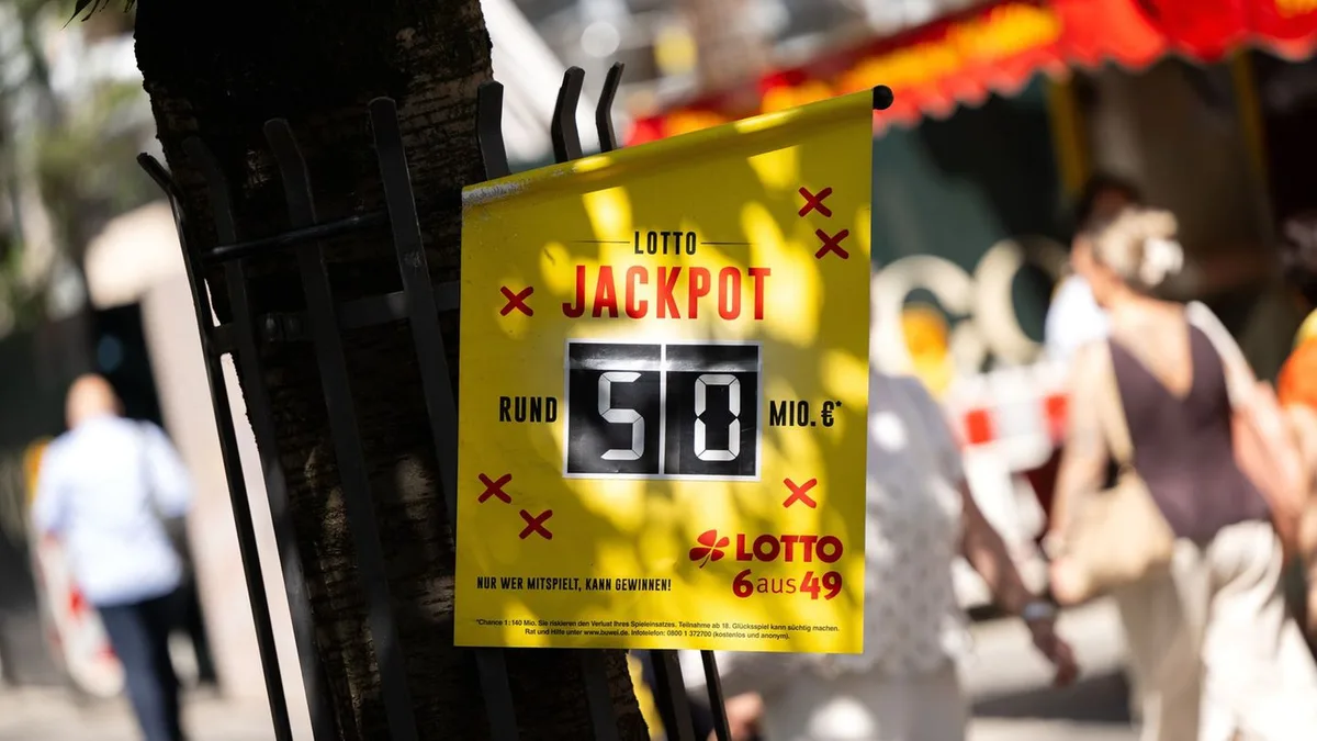 Glück im Spiel: 50 Millionen Euro: Lotto-Gewinner hat sich gemeldet
