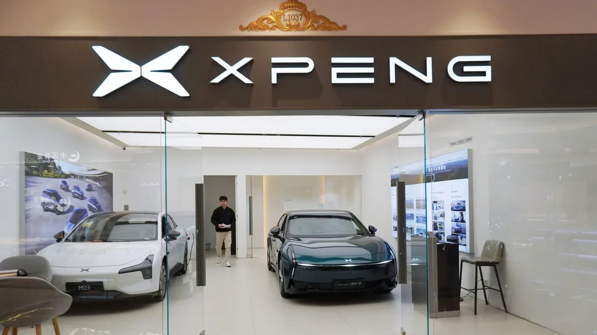 Xpeng shares sink as weak delivery forecast overshadows $6.3 billion robot unit valuation