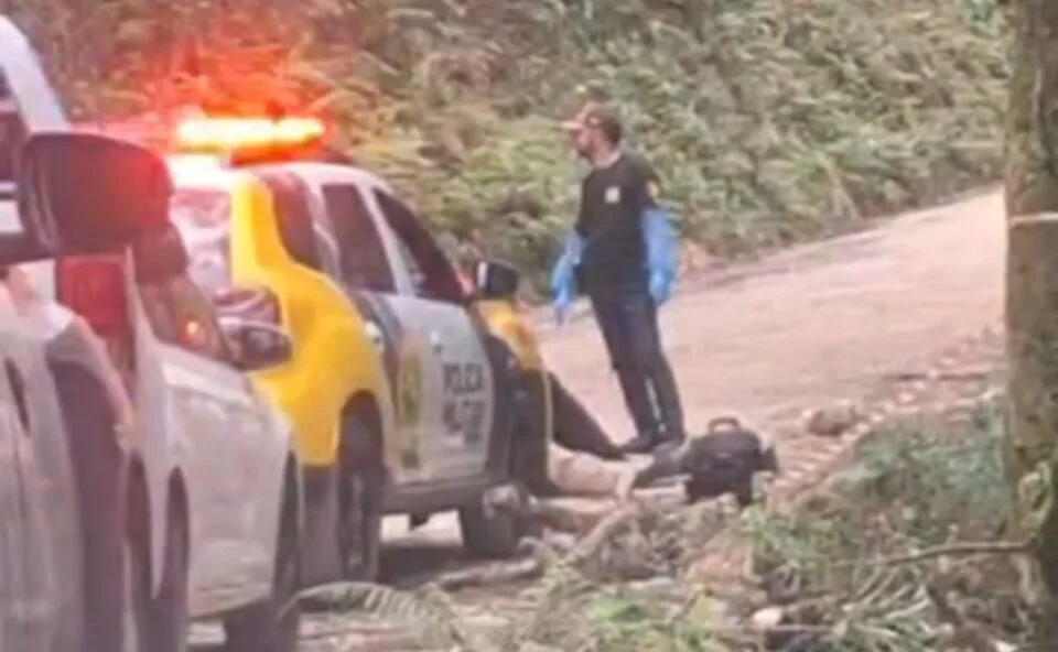 Homem é encontrado morto a tiros às margens de matagal em Almirante Tamandaré; vítima estava sem documento