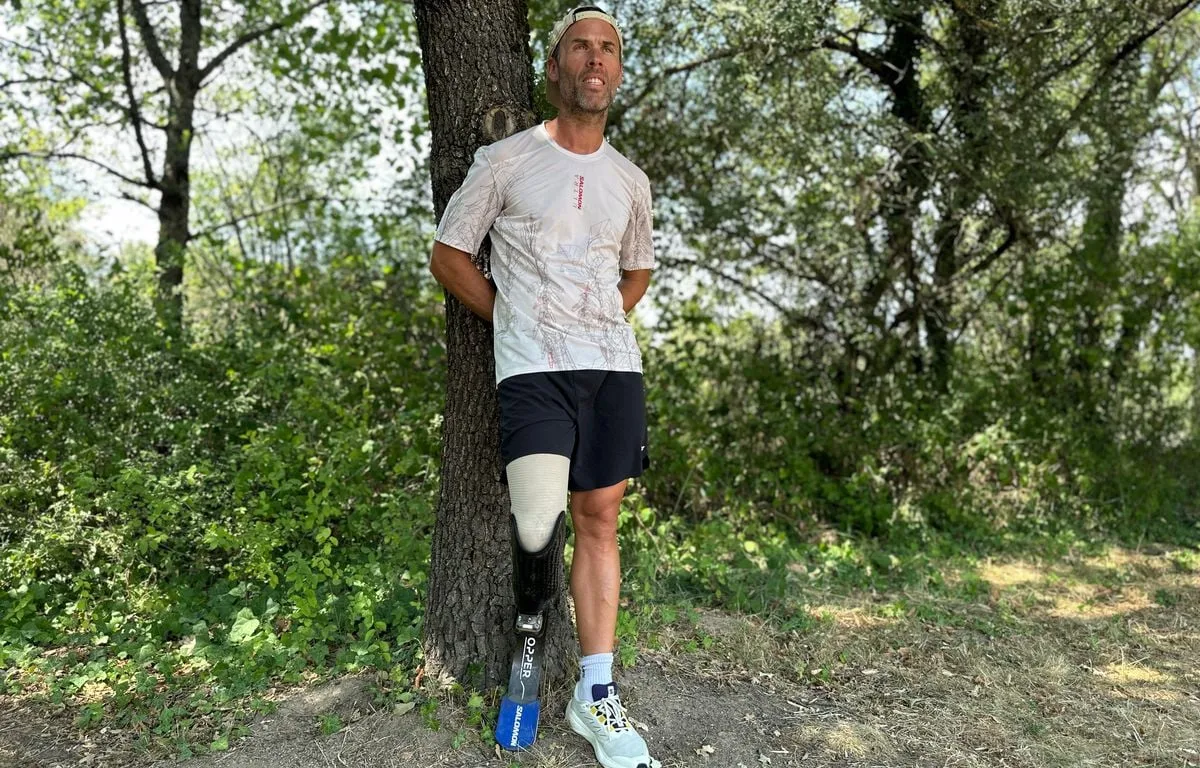UTMB 2026 : Julien Veysseyre prêt à marquer l’histoire de l’ultra-trail avec sa jambe amputée