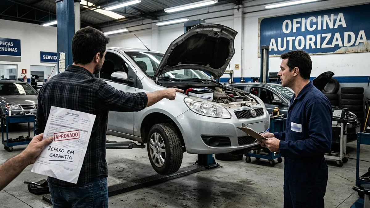 Cliente deixa carro na concessionária para trocar uma peça e recebe veículo 18 dias depois com bateria, pneus e central multimídia diferentes