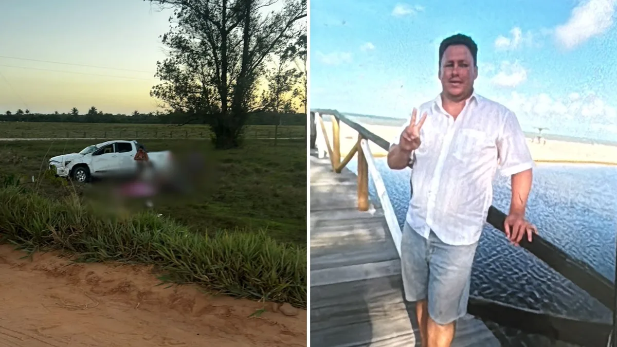 Acidente com caminhonete mata homem e deixa 4 feridos em São Mateus