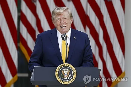 트럼프 "온타리오호, 아메리카호로 변경 검토" 캐나다에 도발
