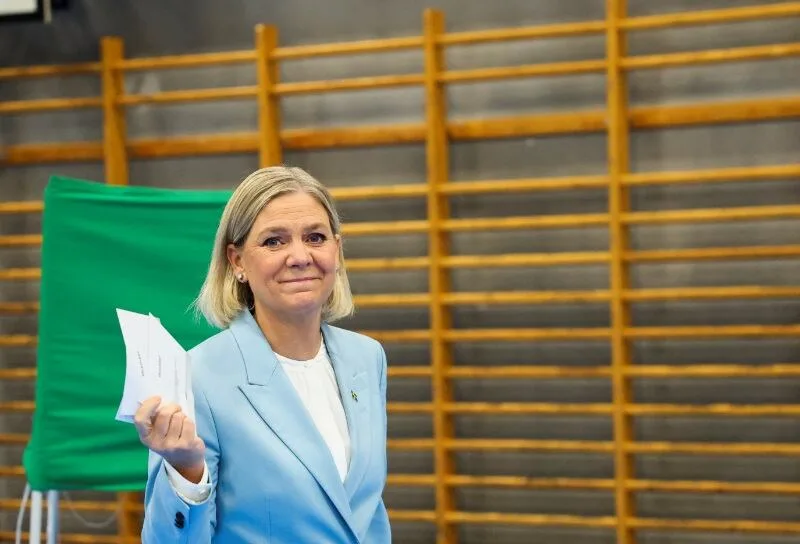 Las encuestas a pie de urna alejan a los conservadores de una reelección en Suecia y dan ventaja a los socialdemócratas de Andersson