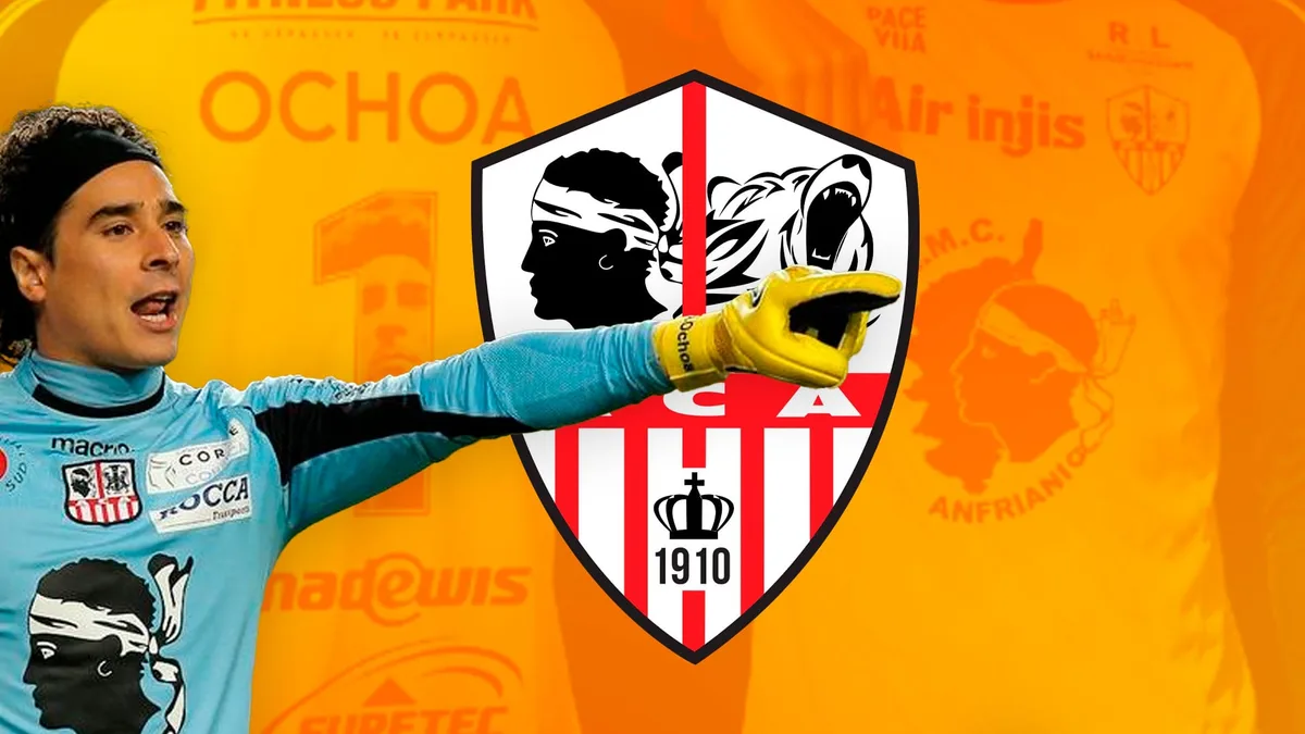 Hasta Francia lo recuerda: Ajaccio prepara un homenaje para Guillermo Ochoa con jersey especial